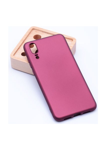 Huawei P20 Kılıf Yumuşak Ince Soft Pürüzsüz Silikon Kapak ve Nano Cam Koruma