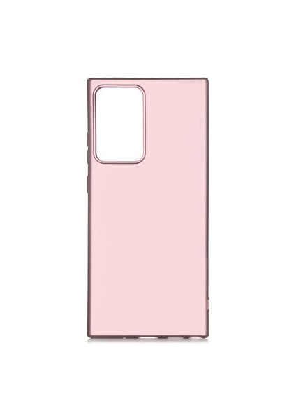 Samsung Galaxy Note 20 Ultra Kılıf Yumuşak Ince Soft Pürüzsüz Silikon Kapak ve Nano Cam Koruma