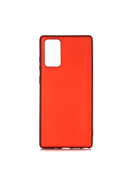 Cep Case Samsung Galaxy Note 20 Kılıf Yumuşak Ince Soft Pürüzsüz Silikon Kapak ve Nano Cam Koruma