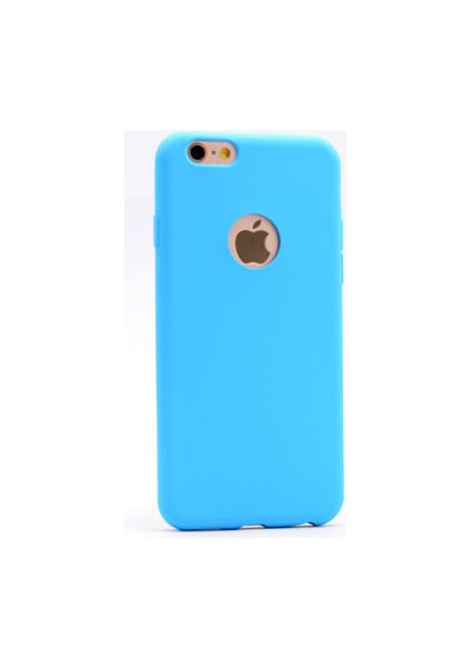 Apple iPhone 6s Kılıf Yumuşak Ince Soft Pürüzsüz Silikon Kapak ve Nano Cam Koruma