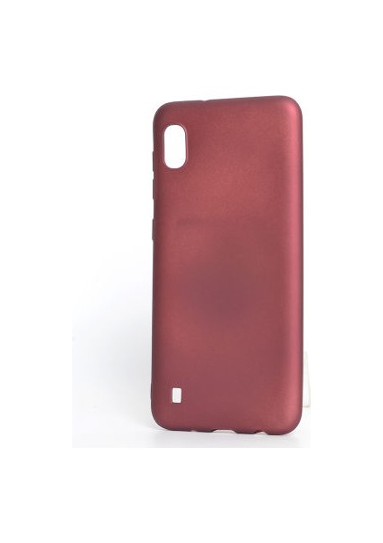 Samsung Galaxy A10 Kılıf Yumuşak Ince Soft Pürüzsüz Silikon Kapak ve Nano Cam Koruma