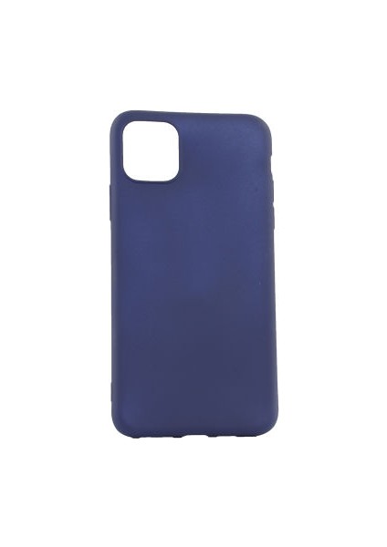 Apple iPhone 11 Pro Max Kılıf Yumuşak Ince Soft Pürüzsüz Silikon Kapak ve Nano Cam Koruma