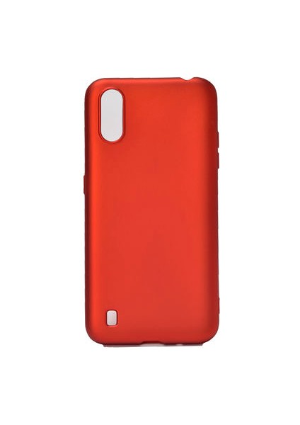 Samsung Galaxy A01 Kılıf Yumuşak Ince Soft Pürüzsüz Silikon Kapak