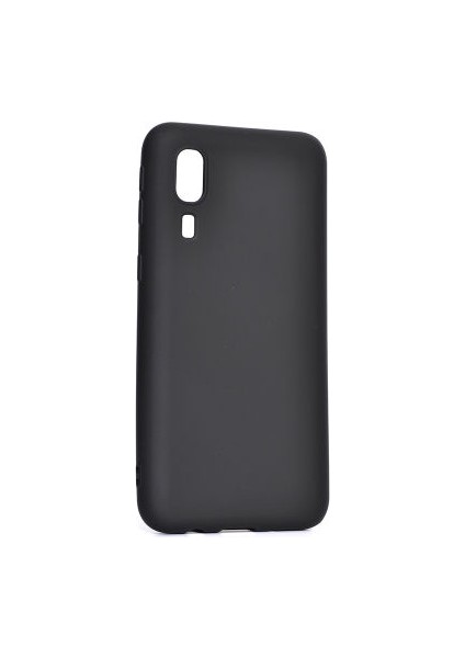 Samsung Galaxy A2 Core Kılıf Yumuşak Ince Soft Pürüzsüz Silikon Kapak ve Nano Cam Koruma