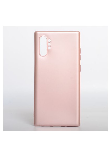 Samsung Galaxy Note 10 Plus Kılıf Yumuşak Ince Soft Pürüzsüz Silikon Kapak ve Nano Cam Koruma