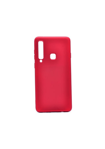 Samsung Galaxy A9 2018 Kılıf Yumuşak Ince Soft Pürüzsüz Silikon Kapak ve Nano Cam Koruma