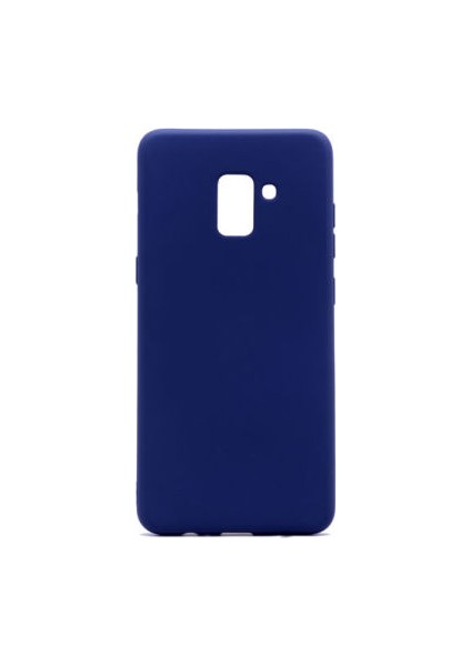 Samsung Galaxy J8 Kılıf Yumuşak Ince Soft Pürüzsüz Silikon Kapak ve Nano Cam Koruma