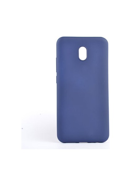 Xiaomi Redmi 8A Kılıf Yumuşak Ince Soft Pürüzsüz Silikon Kapak ve Nano Cam Koruma