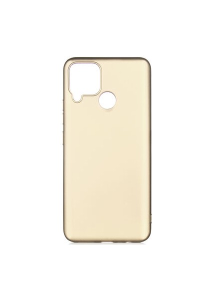 Realme C15 Kılıf Yumuşak Ince Soft Pürüzsüz Silikon Kapak