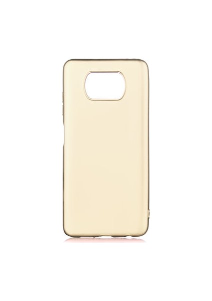 Xiaomi Poco X3 Kılıf Yumuşak Ince Soft Pürüzsüz Silikon Kapak