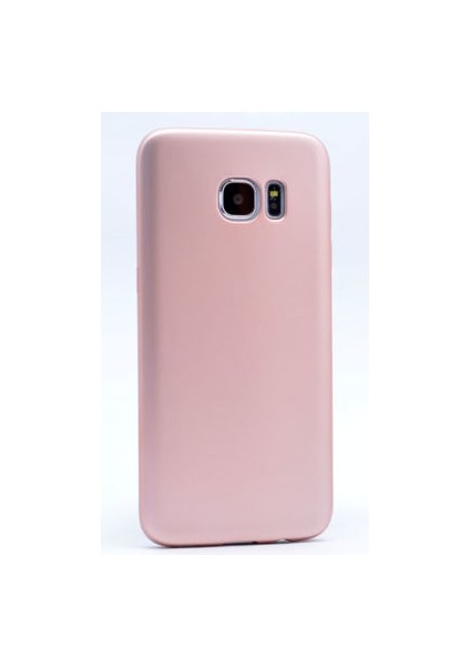 Samsung Galaxy S7 Edge Kılıf Yumuşak Ince Soft Pürüzsüz Silikon Kapak ve Nano Cam Koruma