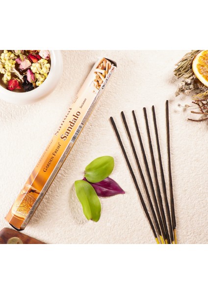 JUNİBELİW 4'lü Set Çubuk Tütsü Mistik Musk & Okyanus & Sandal Ağacı 60 Çubuk+ Ahşap Tütsülük