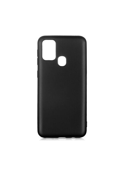 Samsung Galaxy M31 Kılıf Yumuşak Ince Soft Pürüzsüz Silikon Kapak ve Nano Cam Koruma