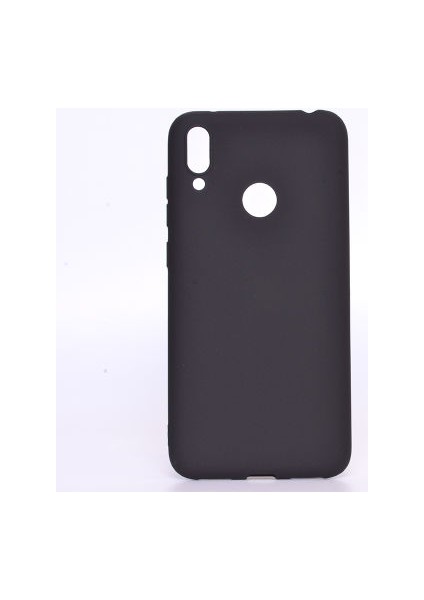 Huawei Y7 2019 Kılıf Yumuşak Ince Soft Pürüzsüz Silikon Kapak