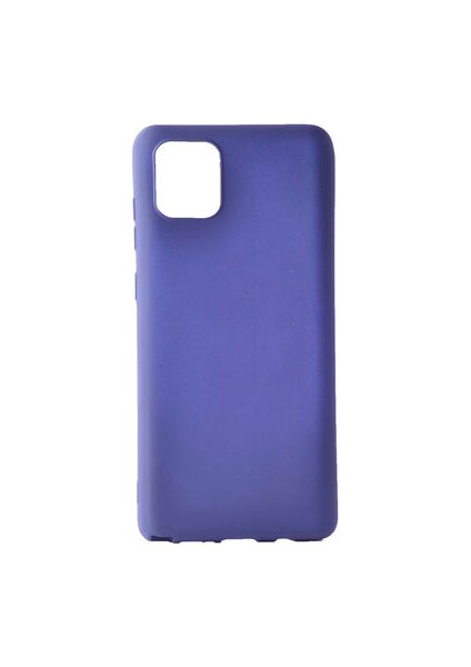 Samsung Galaxy A81 Note 10 Lite Kılıf Yumuşak Ince Soft Pürüzsüz Silikon Kapak ve Nano Cam Koruma