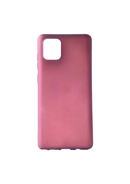 Samsung Galaxy A81 Note 10 Lite Kılıf Yumuşak Ince Soft Pürüzsüz Silikon Kapak ve Nano Cam Koruma
