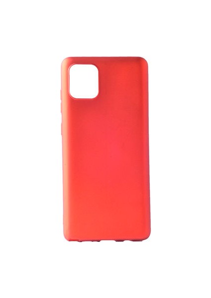 Samsung Galaxy A81 Note 10 Lite Kılıf Yumuşak Ince Soft Pürüzsüz Silikon Kapak