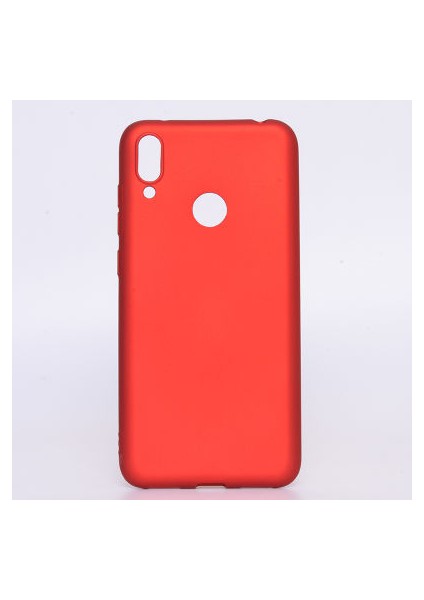 Huawei Y7 2019 Kılıf Yumuşak Ince Soft Pürüzsüz Silikon Kapak