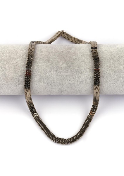 Koyu Gold Hematit Doğal Taş Dizi 7 x 1 mm W Kesim fiyatları