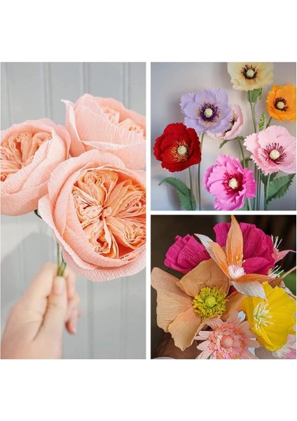 Roco Paper Italyan Krapon Kağıdı Set Gently – 180 gr - 25X125 cm 6'lı Paket - %260 Esneme Özelliği fiyatları