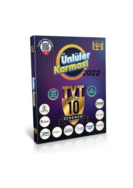 Ünlüler Karması TYT 10 Karma Deneme 2023