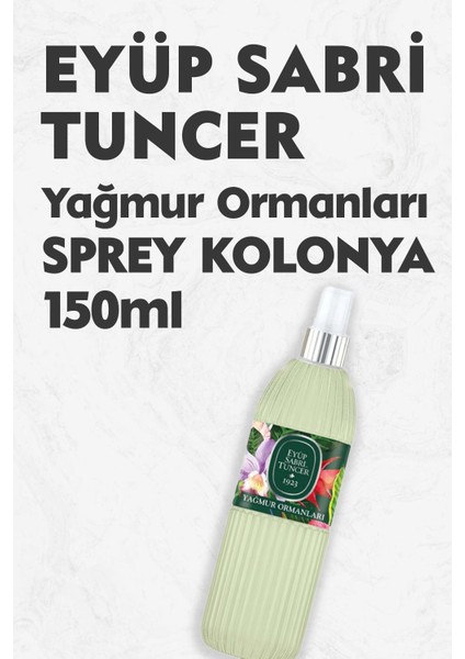 Yağmur Ormanları Kolonyası Sprey 150 ml