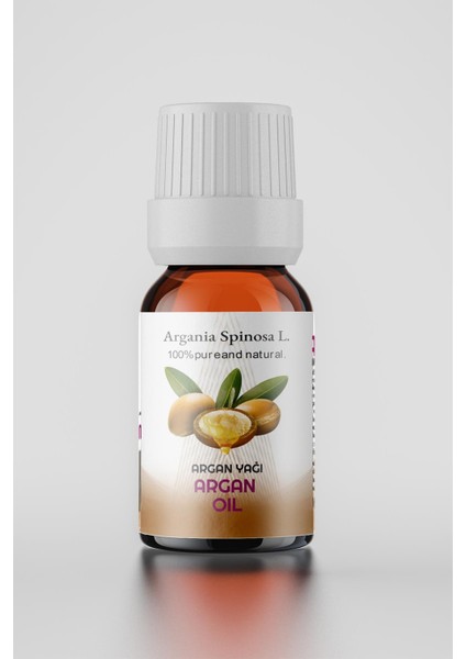 Argan Yağı, %100 Doğal Sabit Yağ, Argan Oil, Argania Spinosa L. 10 ml