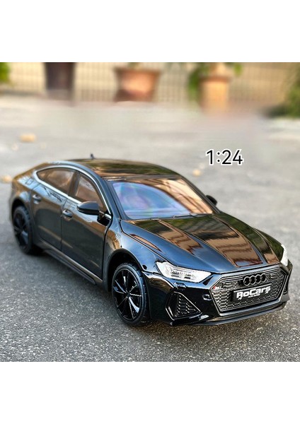 For Quality 1:24 Audi Rs7 Alaşım Simülasyon Araba Modeli Çocuk Metal Oyuncak Araba Dekorasyon (Yurt Dışından)