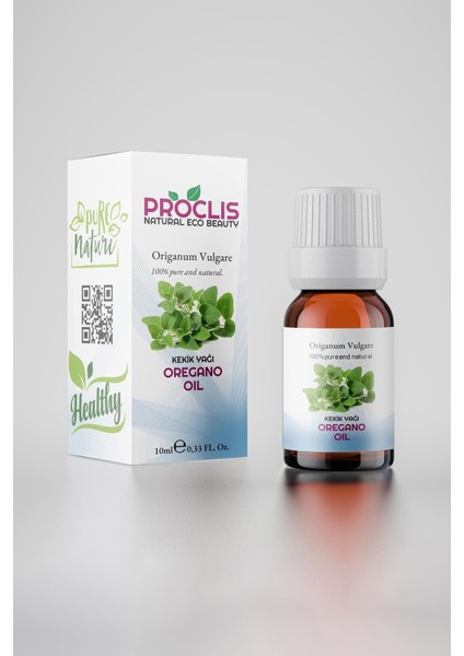 Kekik Yağı, %100 Doğal Sabit Yağ, Oregano Oil 10 ml Sprey Başlıklı