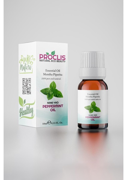 Nane Yağı, %100 Doğal Uçucu Yağ, Peppermint Oil 10 ml Sprey Başlıklı