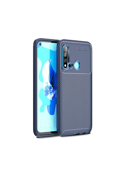 Huawei P20 Lite 2019 Kılıf Ultra Slim Fit Karbon Tasarım Tam Kalıp