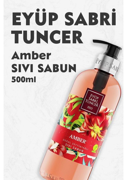 Amber Sıvı Sabun 500 Ml