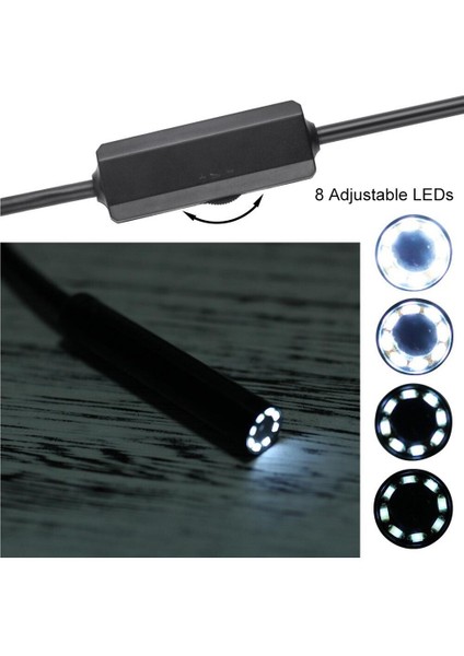 Yeni 3'ü 1 Arada Boru Boreskopu Su Geçirmez USB Boreskop Android Telefon 5m Boreskop (Yurt Dışından) fırsatları