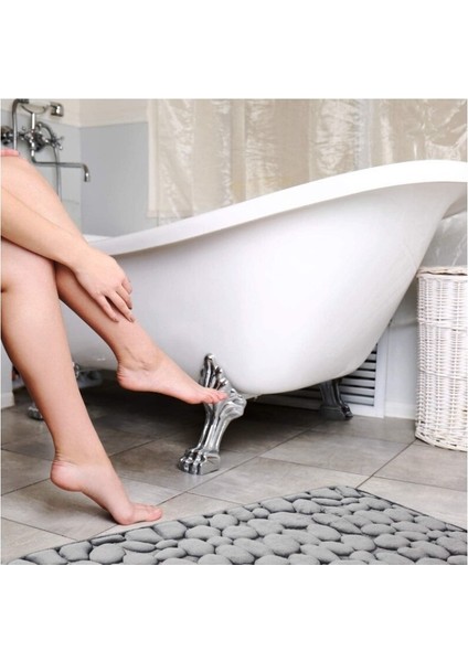 Simple Life 40CMX60CM Halı Emici Kaymaz Banyo Kapısı Paspası (Yurt Dışından) fiyatları