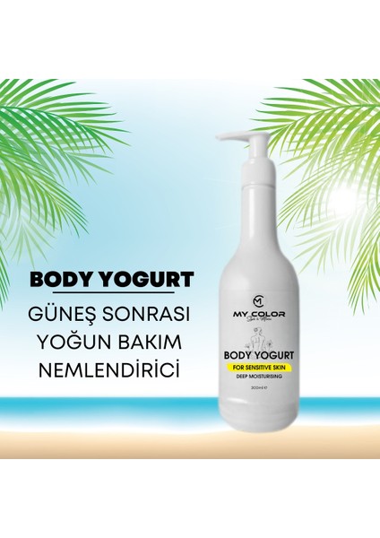 Body Yoğurt Güneş Sonrası Yoğun Bakım Nemlendirici 300 ml