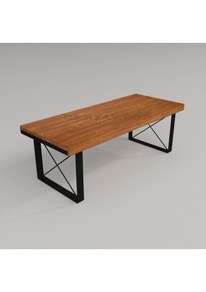 Masif Ahşap Lotus Toplantı Masası 100*300*76 cm fiyatları