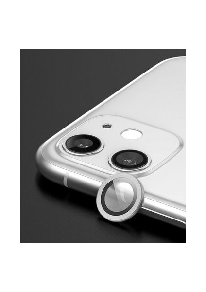 Apple iPhone 12 Kamera Lens Koruyucu Çift Katman Temperli Cam Tam Koruma