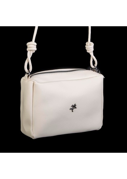 Kadın Çapraz Çanta Krem Dona