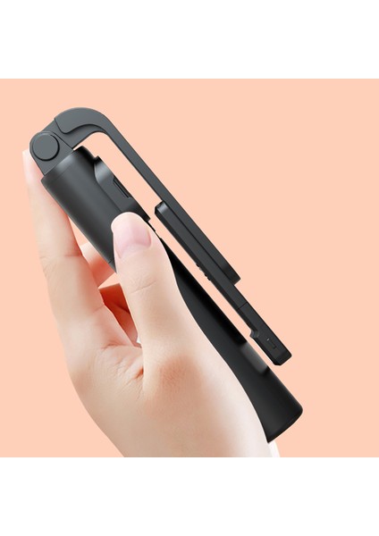 Bluetooth Selfie Çubuğu Profesyonel Çok Fonksiyonlu Tripodlu Kumandalı Klipsli Katlanabilir