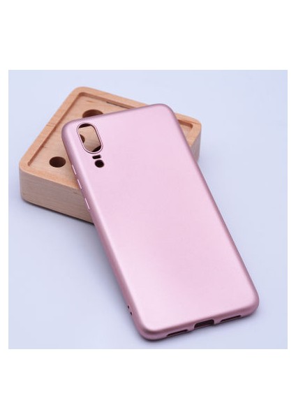 Huawei P20 Kılıf Yumuşak Ince Soft Pürüzsüz Silikon Kapak ve Nano Cam Koruma