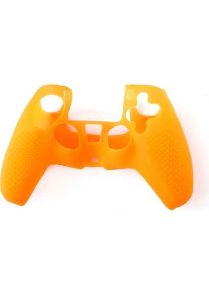 Playstation 5 Turuncu Renkli Kol Koruyucu Silikon Kılıf Tp5