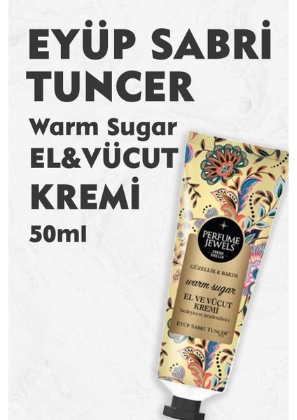 Pj El ve Vücut Kremi Warm Sugar 50 ml Tüp