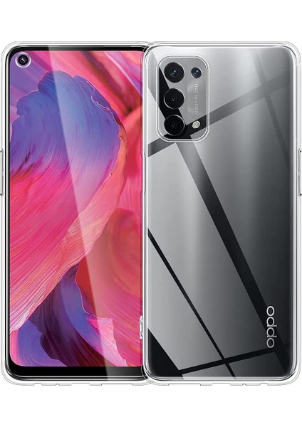 Oppo Realme 8i Kılıf Şeffaf 360 Ön Arka Korumalı Silikon