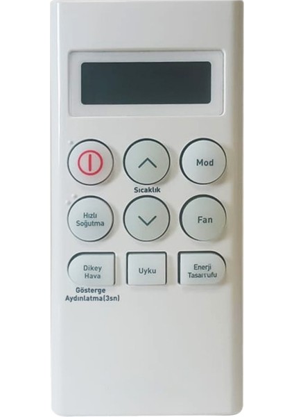 Invertir Klima Orjinal Kumandası