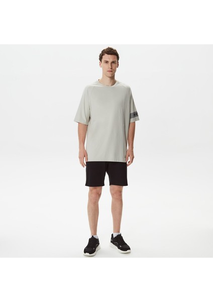 Erkek Siyah Renk Bloklu Şort K35320T.0TB