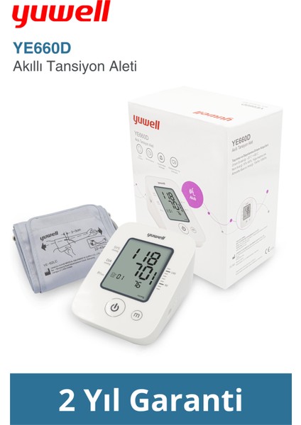 Dijital Akıllı Koldan Ölçer Tansiyon Aleti YE660D