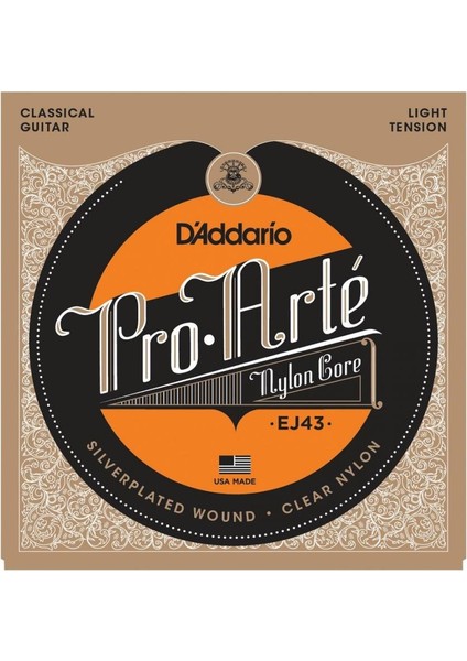 Daddario EJ43 Klasik Gitar Teli