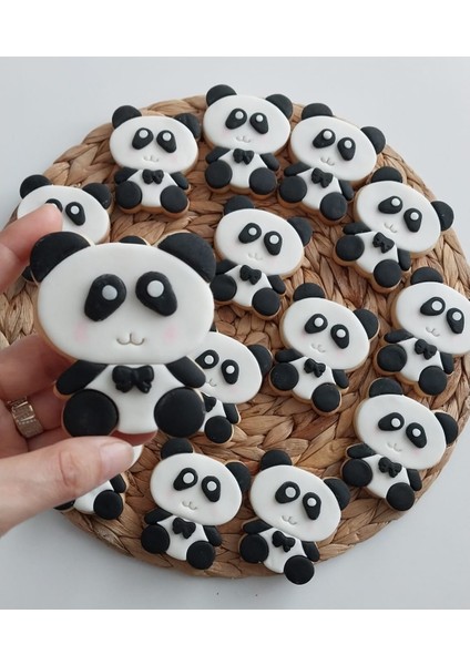 Panda Ayıcık Butik Kurabiye-20 Adet