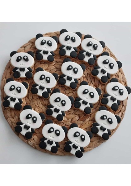 Panda Ayıcık Butik Kurabiye-20 Adet