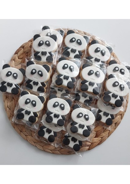 Panda Ayıcık Butik Kurabiye-20 Adet